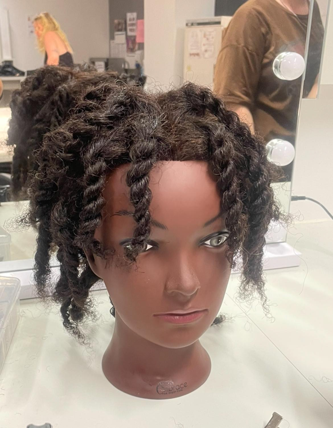 Grey hair wig — aged character